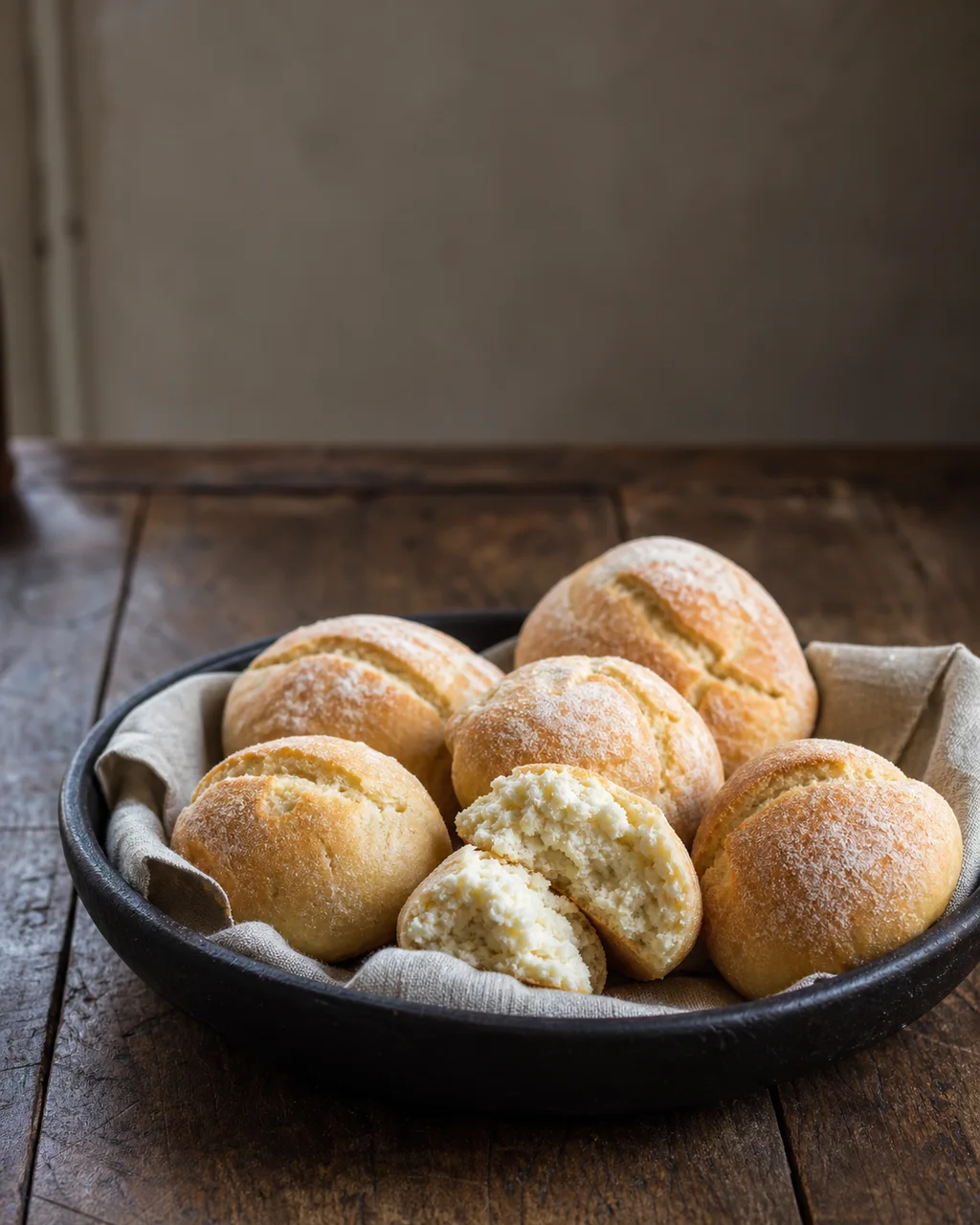 Panini di ricotta sardi