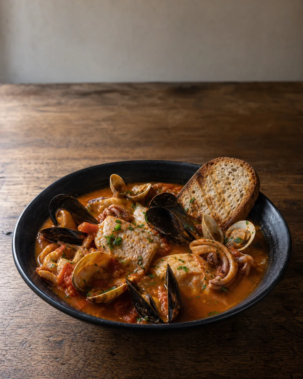 Zuppa di pesce alla campidanese