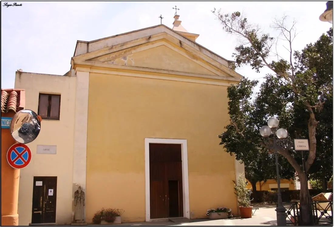 Facciata della chiesa di Sant'Efisio
